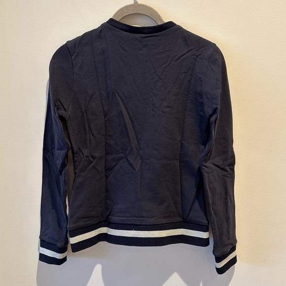 Moncler Full Zip Puffer front stripe trim jackets size 12 kids - Picture 2 of 8